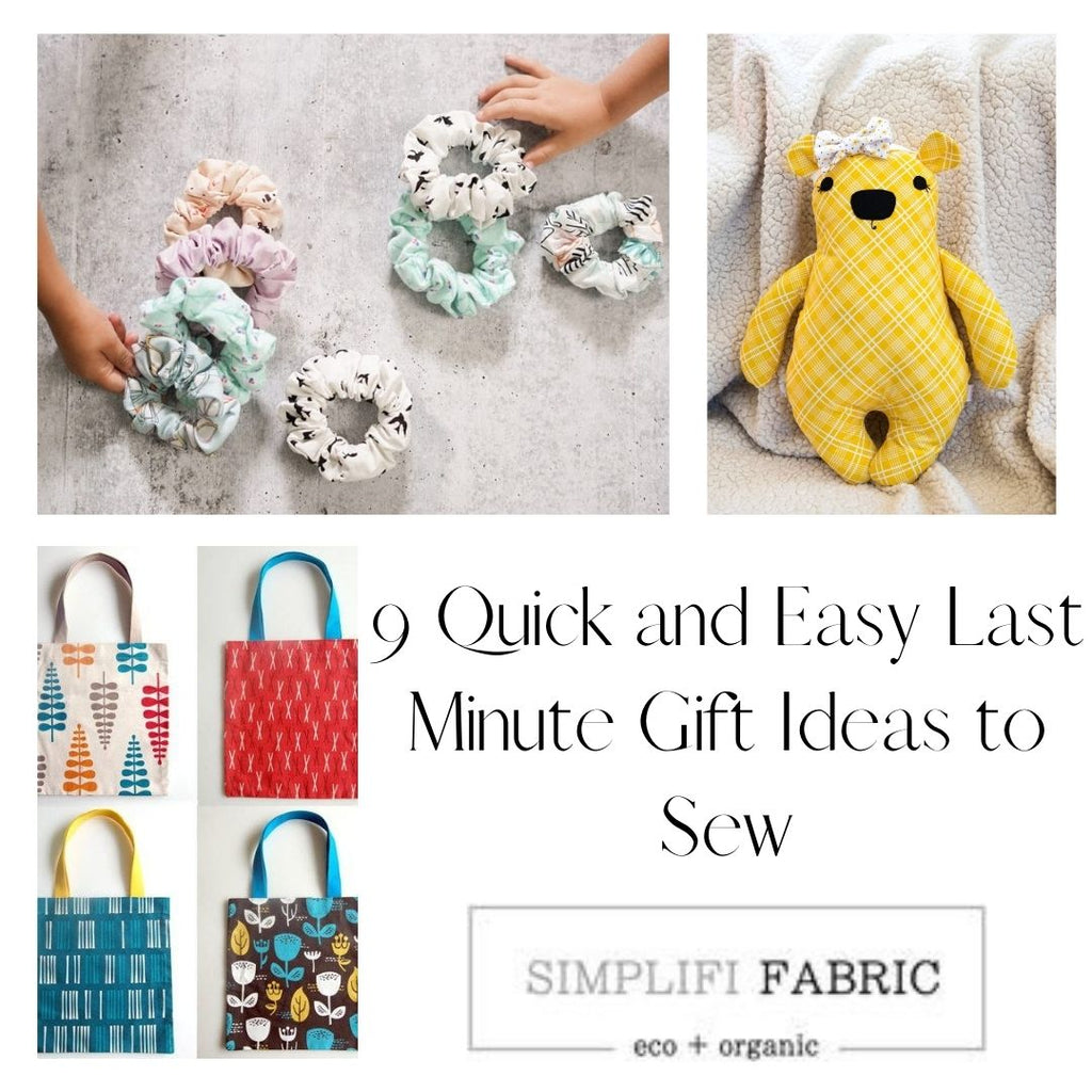 Last Minute Gifts to Sew for Mother's Day - Quick, Easy Sewing