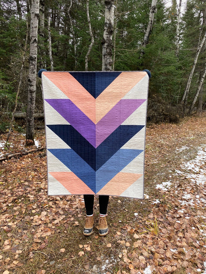 Pine Falls Paper Pattern - The Blanket Statement Quilt Co.