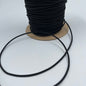 1/8" Shock Cord - Black - By The Yard/36" - Simplifi Fabric