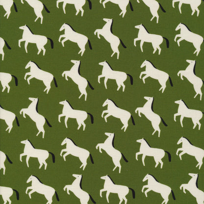 Wild Horses - Through The Window -Di Ujdi - Cloud 9 Fabrics - Poplin