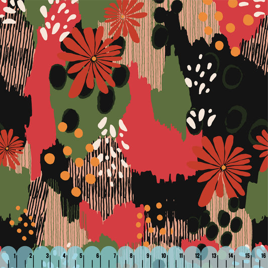 Violet Streak - In Bloom - M. Koby - Cloud 9 Fabrics - Modal Rayon