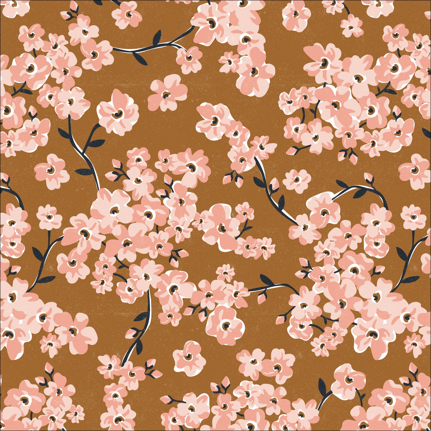 Cherry Blossoms - Enchanted - Hang Tight Studios - Cloud 9 Fabrics - Poplin