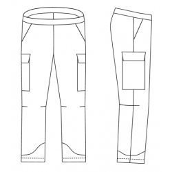 Korouoma Technical Hiking Men's Pants Pattern - Shelby Outdoor