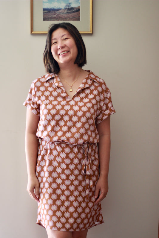 Sydni Shirt Dress - Paper Pattern - Sew to Grow