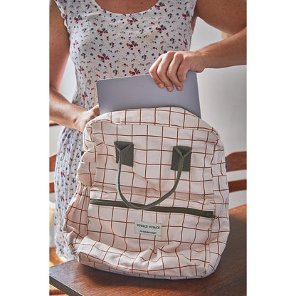 EUGÈNE - Backpack and Shoulder Bag - Paper Sewing Pattern - Ikatee