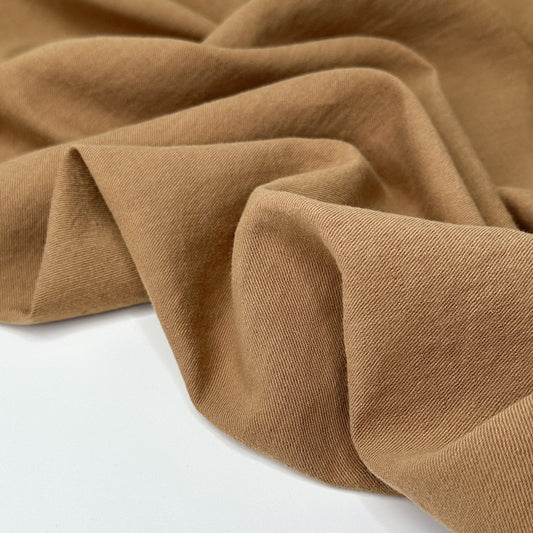 Linen Organic Cotton Twill - Suede