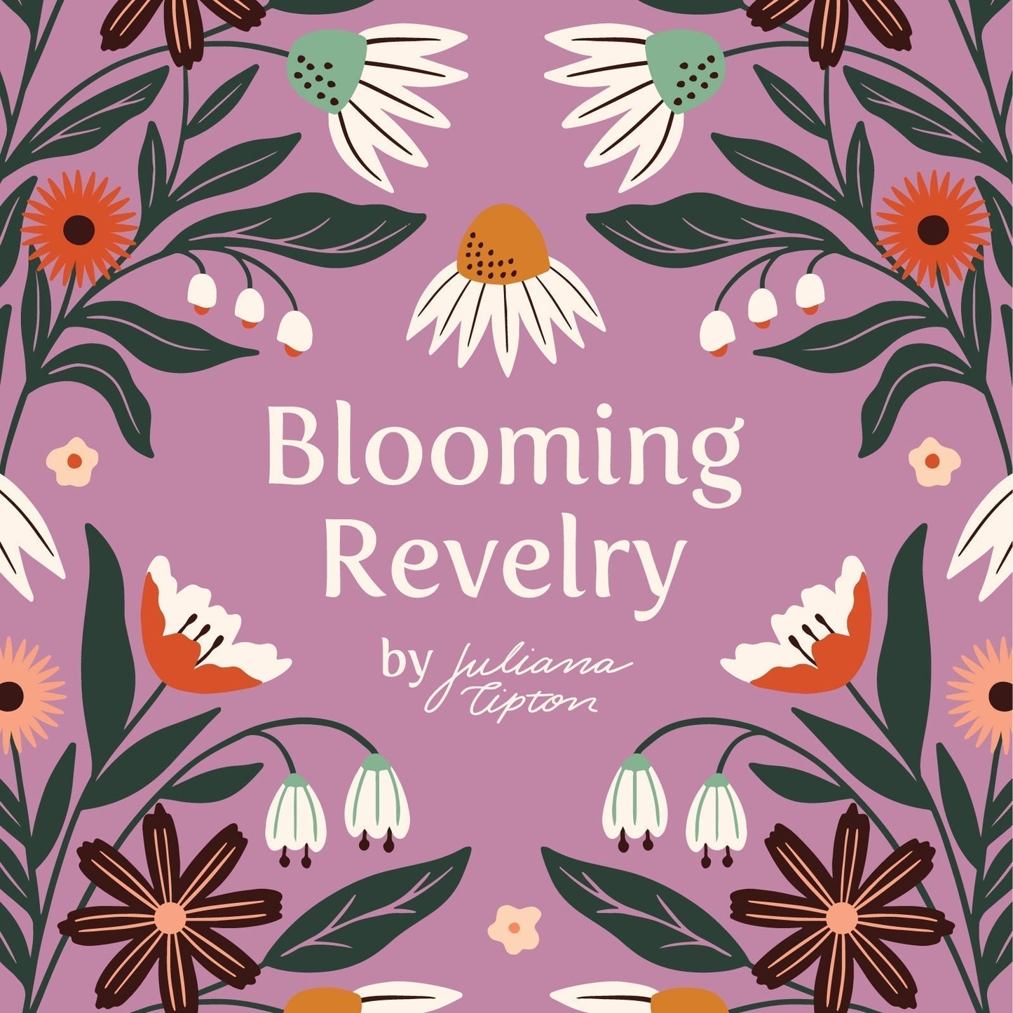 Star Petal - Blooming Revelry - Juliana Tipton - Cloud 9 Fabrics - Poplin