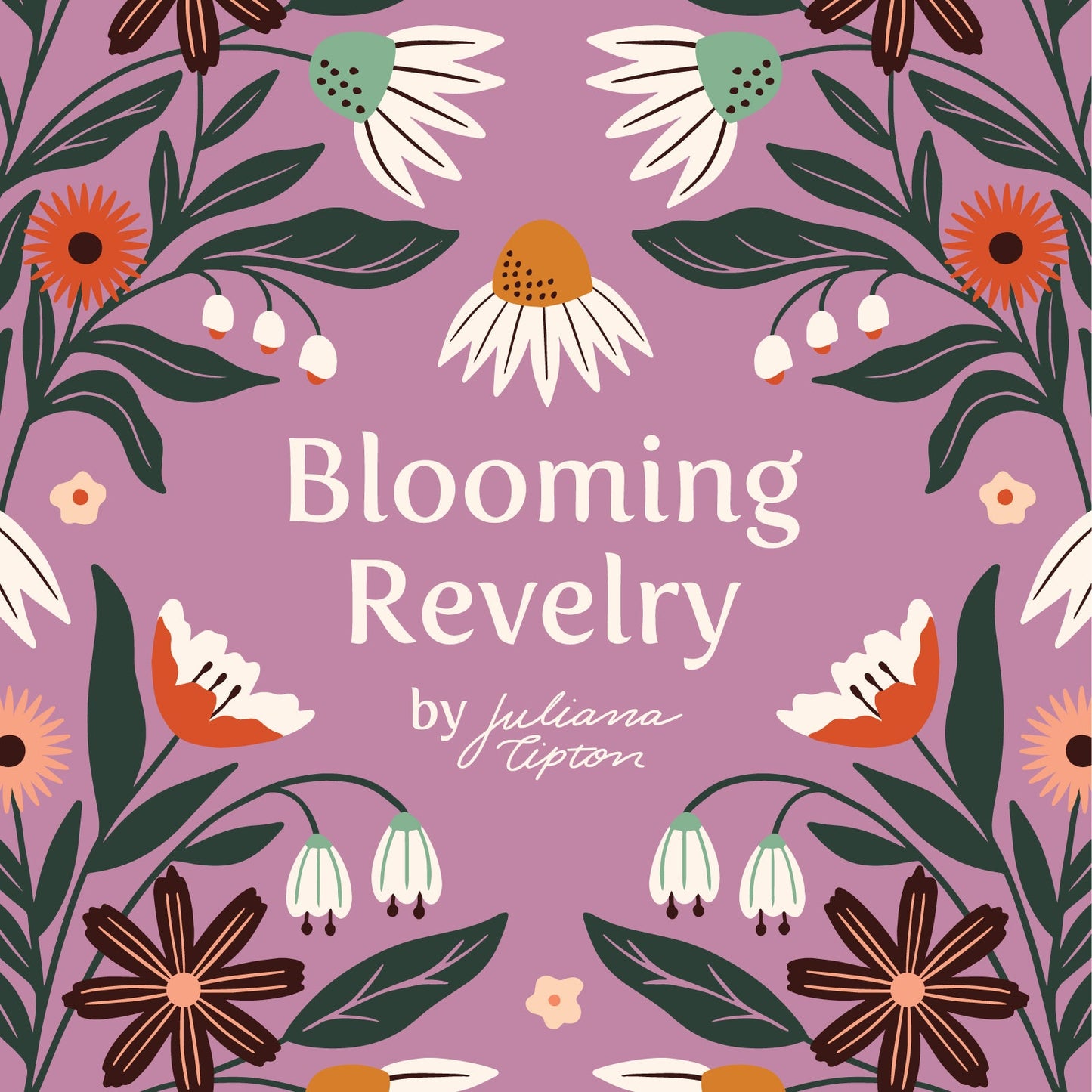 Tossed Tulip - Blooming Revelry - Juliana Tipton - Cloud 9 Fabrics - Poplin