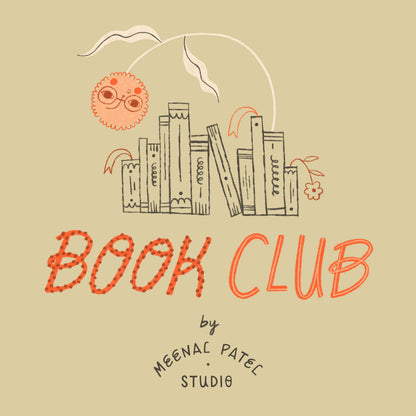 Books Grow - Book Club by Meenal Patel - Cloud 9 Fabrics - Poplin