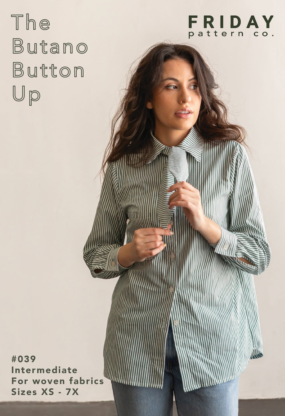 Butano Button Up Shirt Pattern - Friday Pattern Company