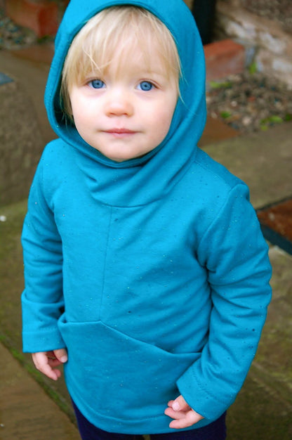 Charlie Hoodie & Tunic - Kids Paper Sewing Pattern - Two Stitches Patterns