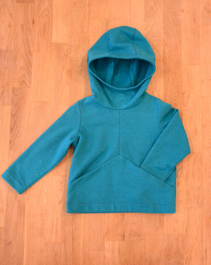 Charlie Hoodie & Tunic - Kids Paper Sewing Pattern - Two Stitches Patterns