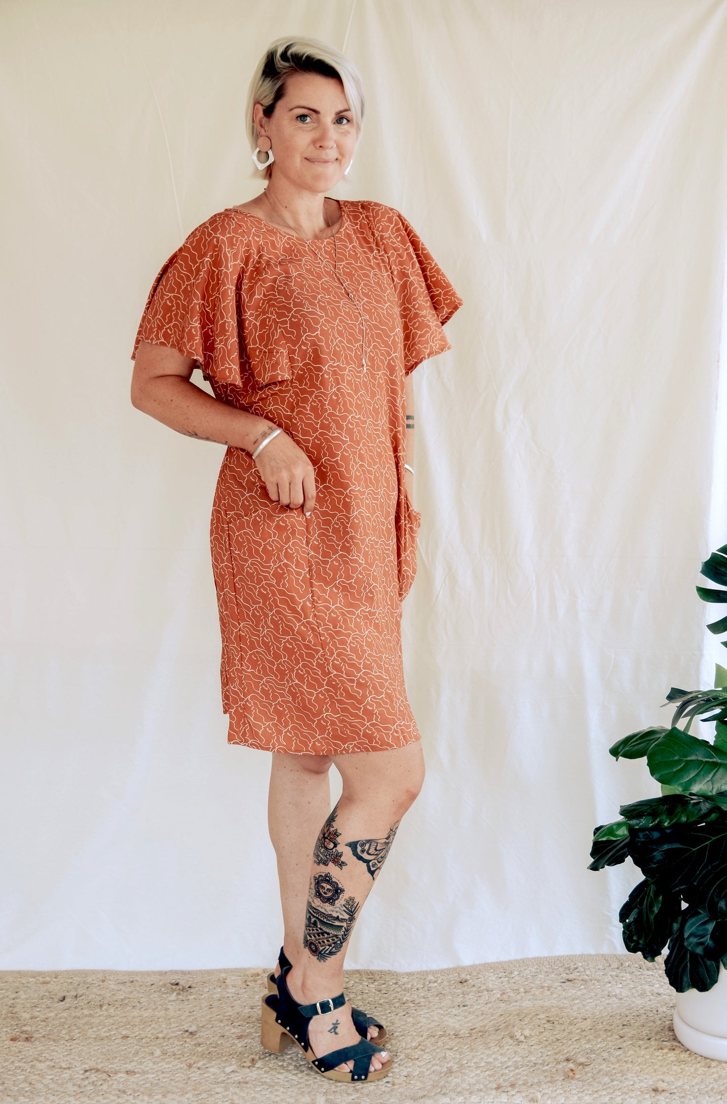 Frankie Shift Dress and Top - Paper Pattern - Sew to Grow