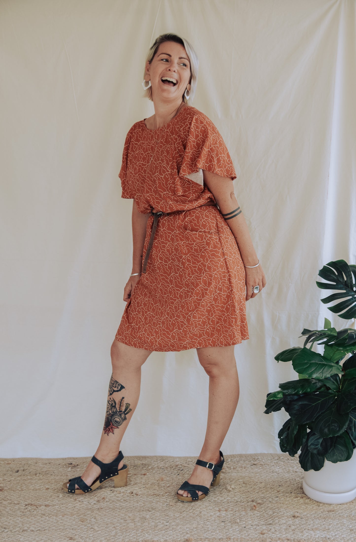 Frankie Shift Dress and Top - Paper Pattern - Sew to Grow