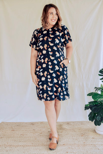 Frankie Shift Dress and Top - Paper Pattern - Sew to Grow