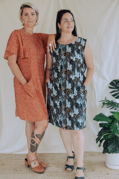 Frankie Shift Dress and Top - Paper Pattern - Sew to Grow