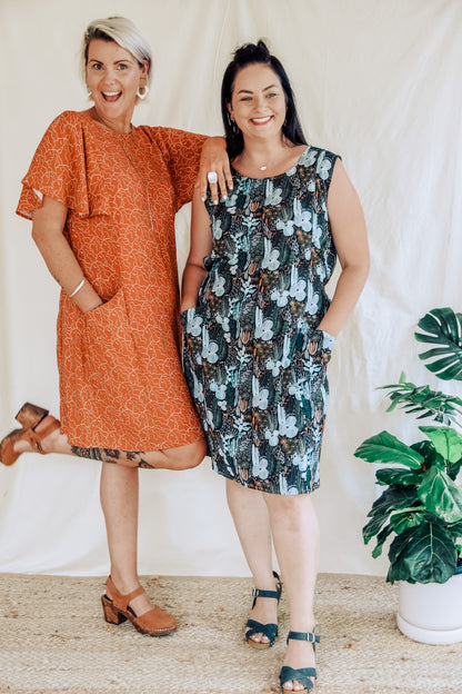 Frankie Shift Dress and Top - Paper Pattern - Sew to Grow