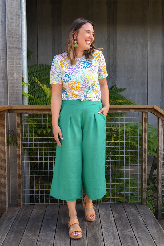 Carolina Culottes - Paper Pattern - Sew to Grow