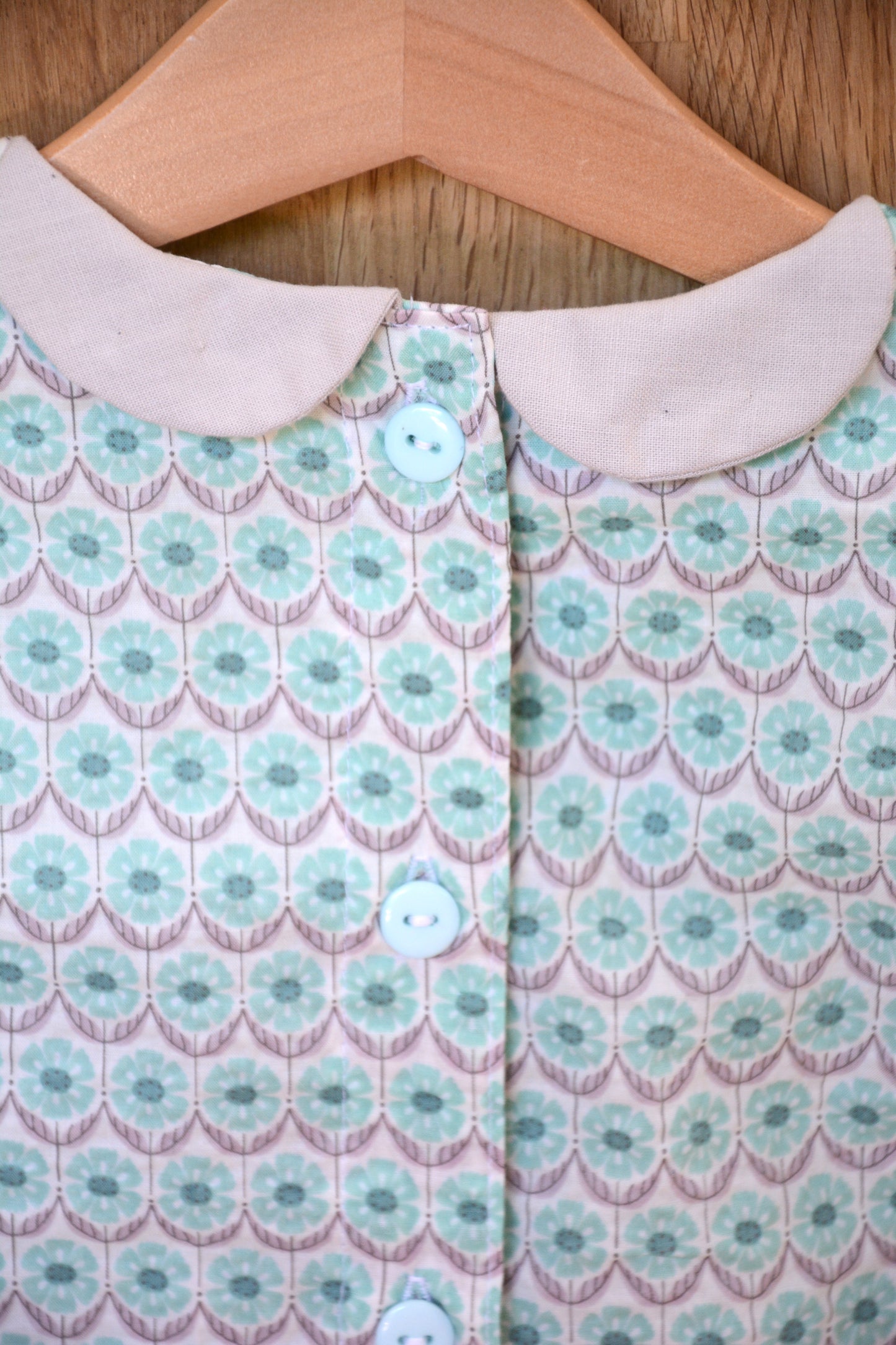 Edie Blouse & Shirtdress - Kids Paper Sewing Pattern - Two Stitches Patterns