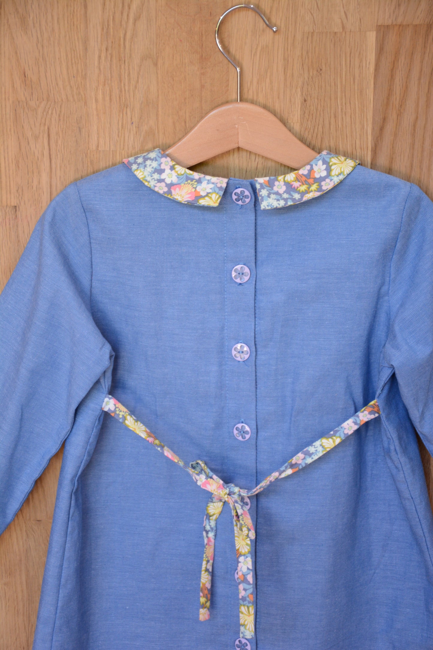 Edie Blouse & Shirtdress - Kids Paper Sewing Pattern - Two Stitches Patterns