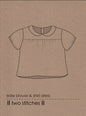 Edie Blouse & Shirtdress - Kids Paper Sewing Pattern - Two Stitches Patterns