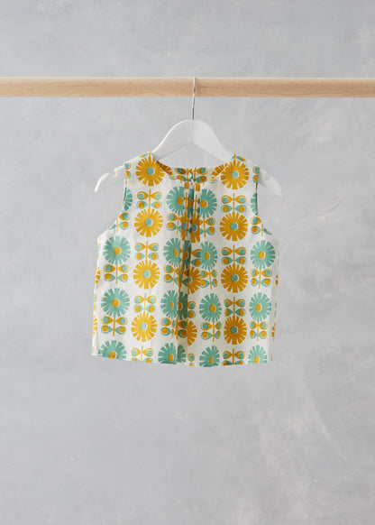 Frida Dress & Swing Top - Kids Paper Sewing Pattern - Two Stitches Patterns