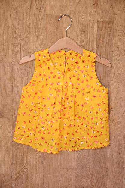 Frida Dress & Swing Top - Kids Paper Sewing Pattern - Two Stitches Patterns