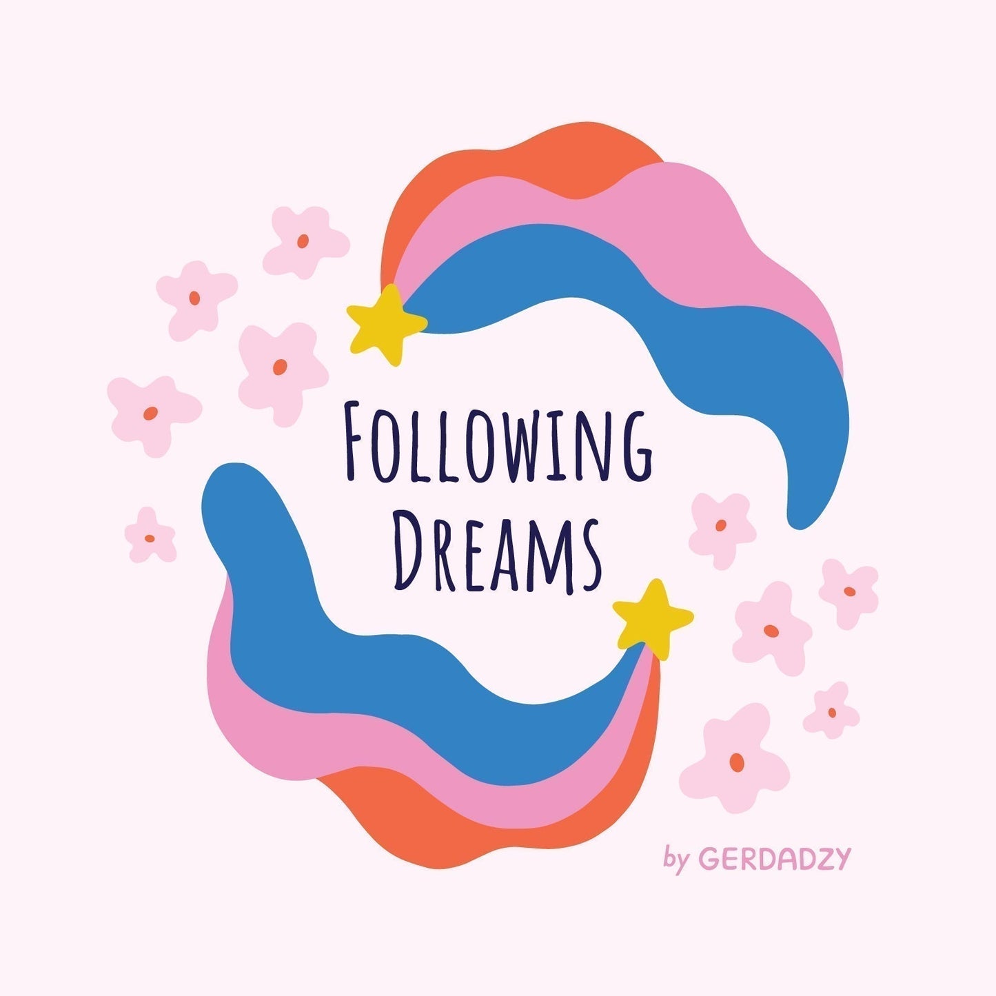 Daisy Dream - Following Dreams - Gerdadzy - Cloud 9 Fabrics - Poplin