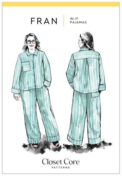 Fran Pajamas Pattern - Closet Core Patterns