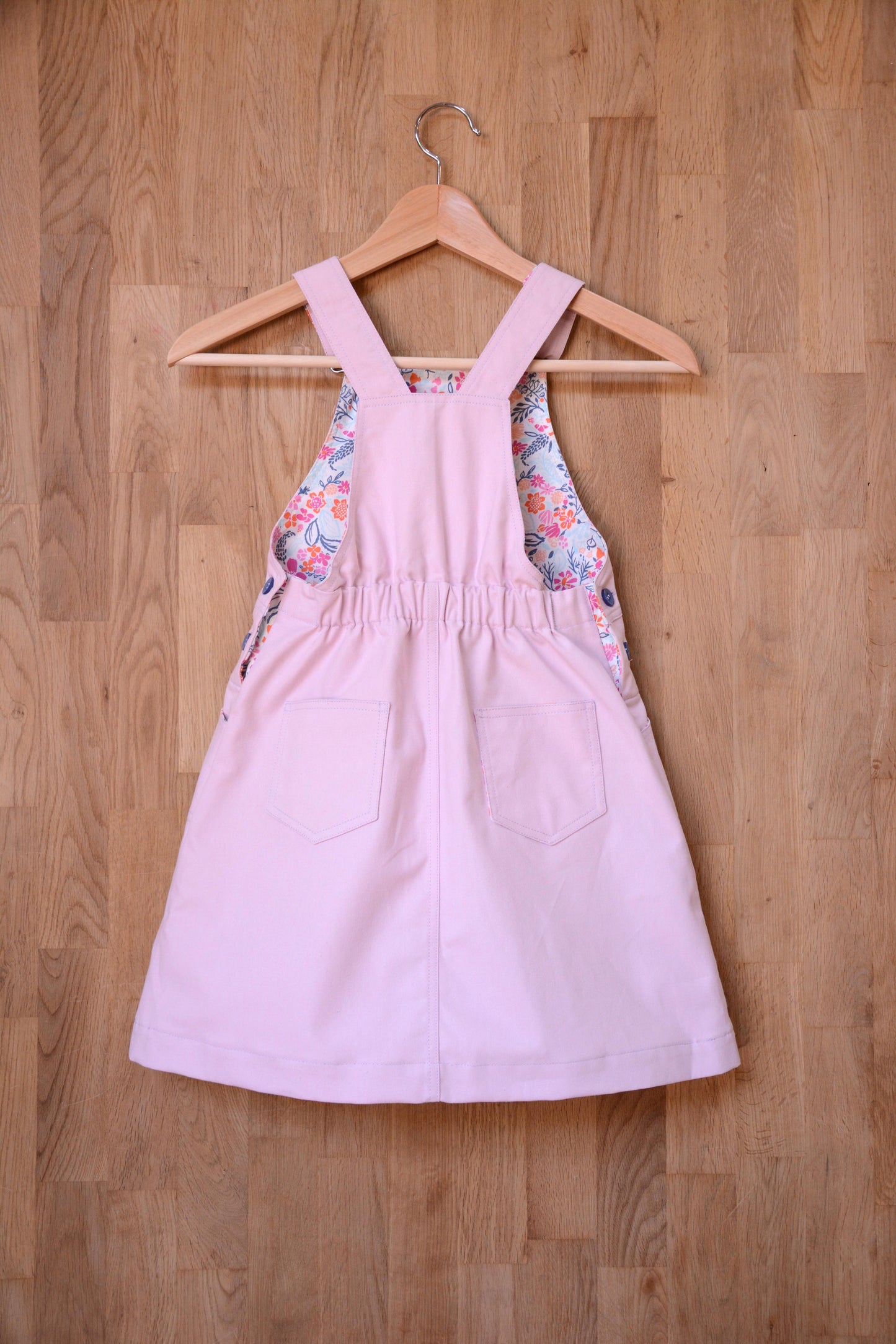 Freddie Dungarees & Dress (3-9 Years) - Kids Paper Sewing Pattern - Two Stitches Patterns