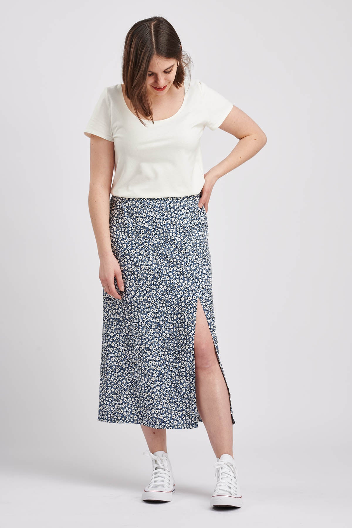 I am RACHEL - 90s Inspired Slip Skirt Pattern -  I AM PATTERNS