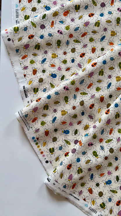 Little Creatures - Through The Window - Di Ujdi - Cloud 9 Fabrics - Poplin