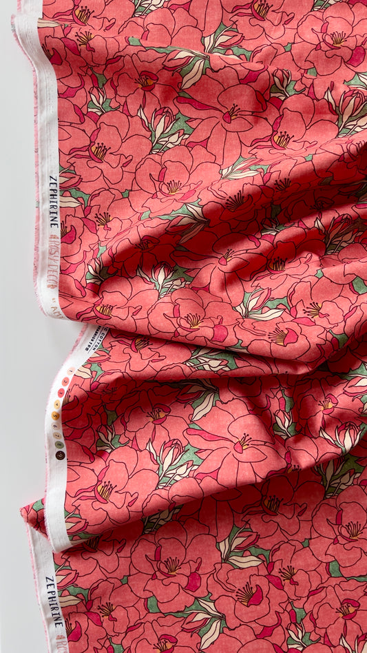 Zephirine - Rosy Deco - Amy MacCready - Cloud 9 Fabrics - Poplin