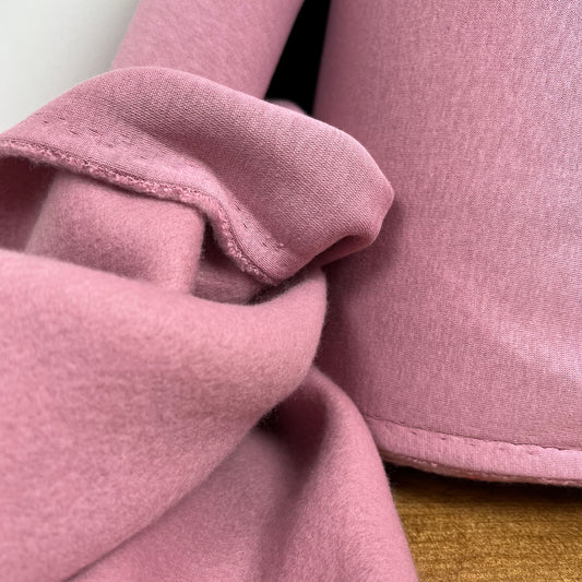 Heavy Jogging Sweat/Fleece - European Import - Oeko-Tex® - Old Rose