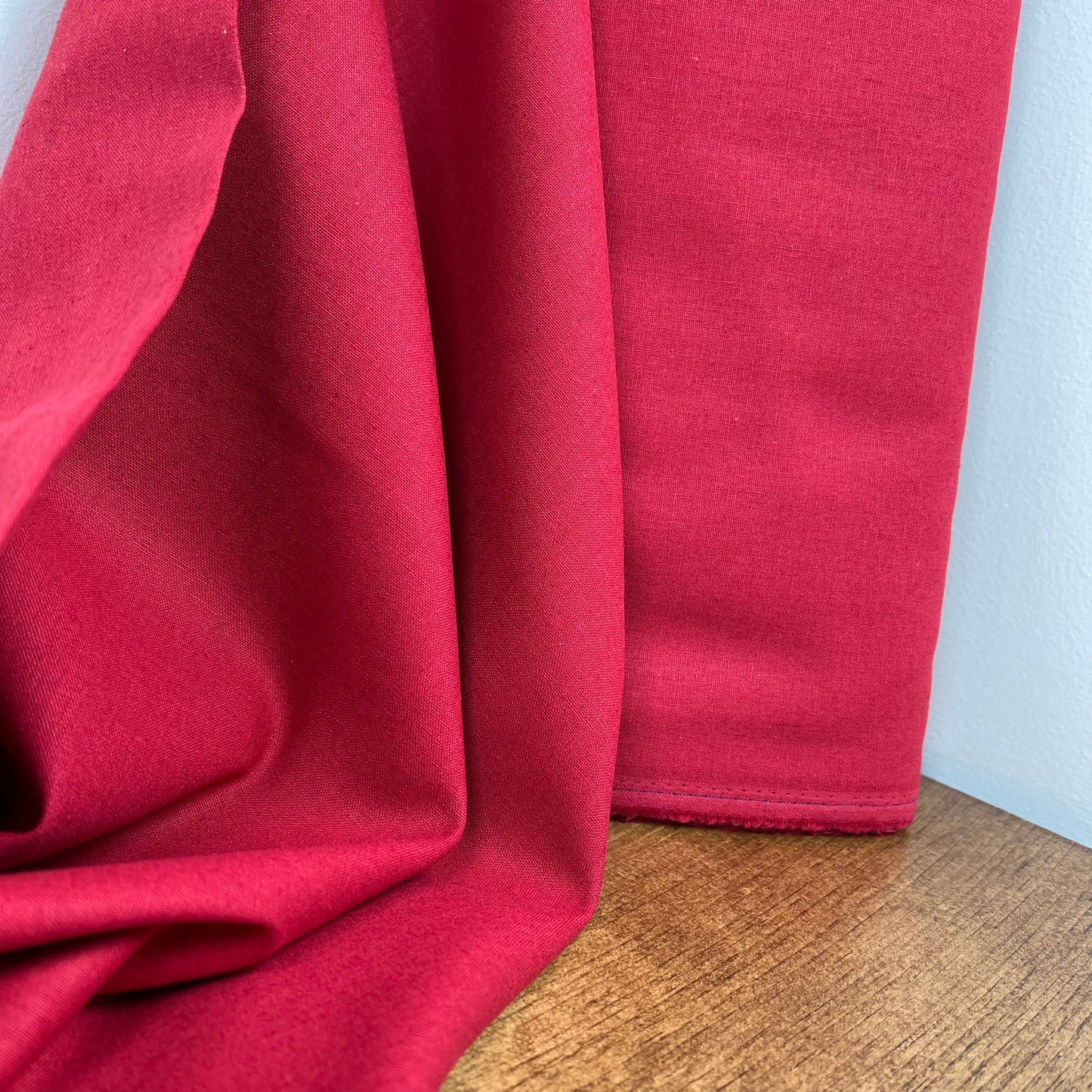 Cotton Linen - Red