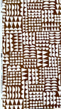 Print Patch - Dark Brown - Imprint by Eloise Renouf - Cloud 9 Fabrics - Canvas