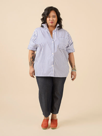 Jenna Shirt + Shirtdress - Closet Core Patterns