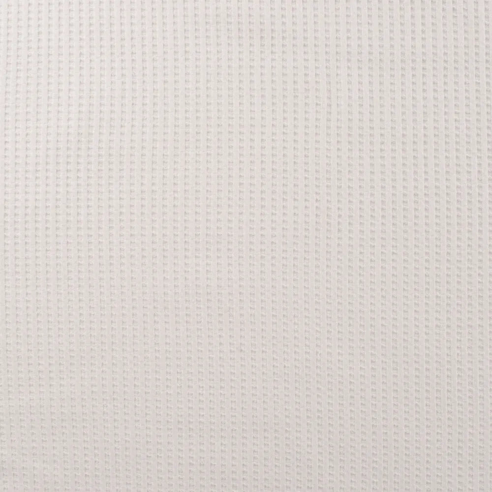 Cotton Waffle Tricot - European Import - Optical White