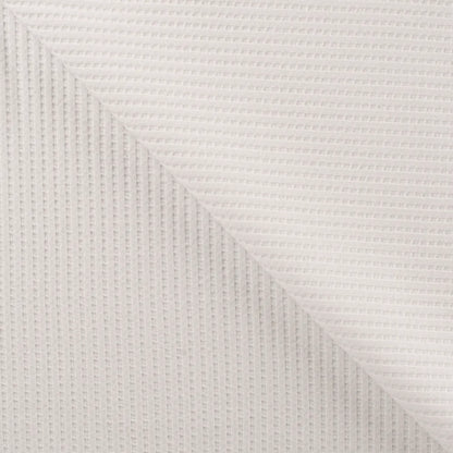 Cotton Waffle Tricot - European Import - Optical White