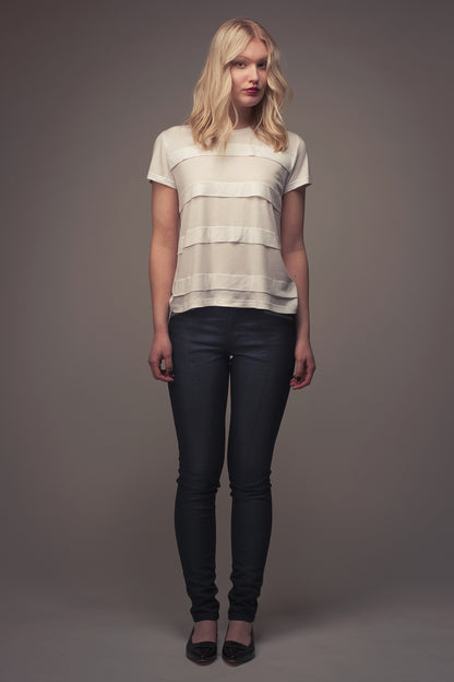 Laurie Pleated Tee - PDF Pattern - Named Clothing