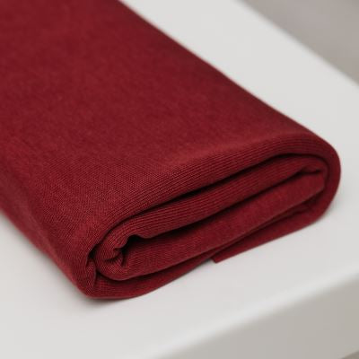 Fine 2x1 Rib Jersey TENCEL™ Lyocell Organic Cotton - OEKO-TEX® -  MeetMILK - Berry