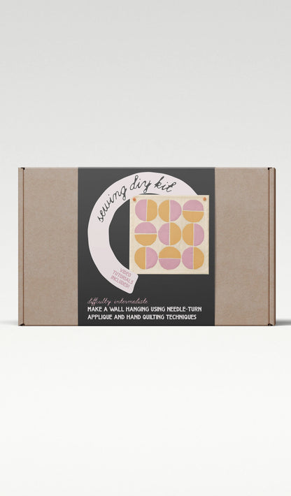 Modern Circles DIY Sewing Kit - It's All In The Stitch (3 Colours)