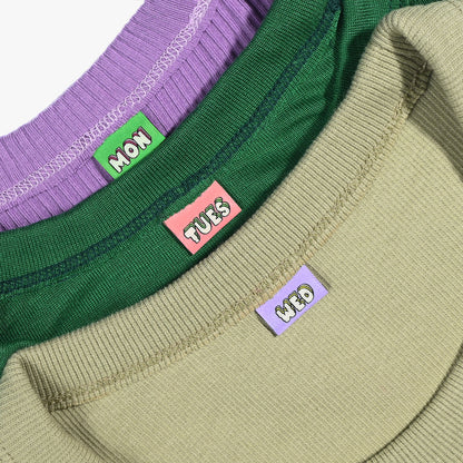 "MON 2 SUN" Woven Label Pack - Kylie And The Machine