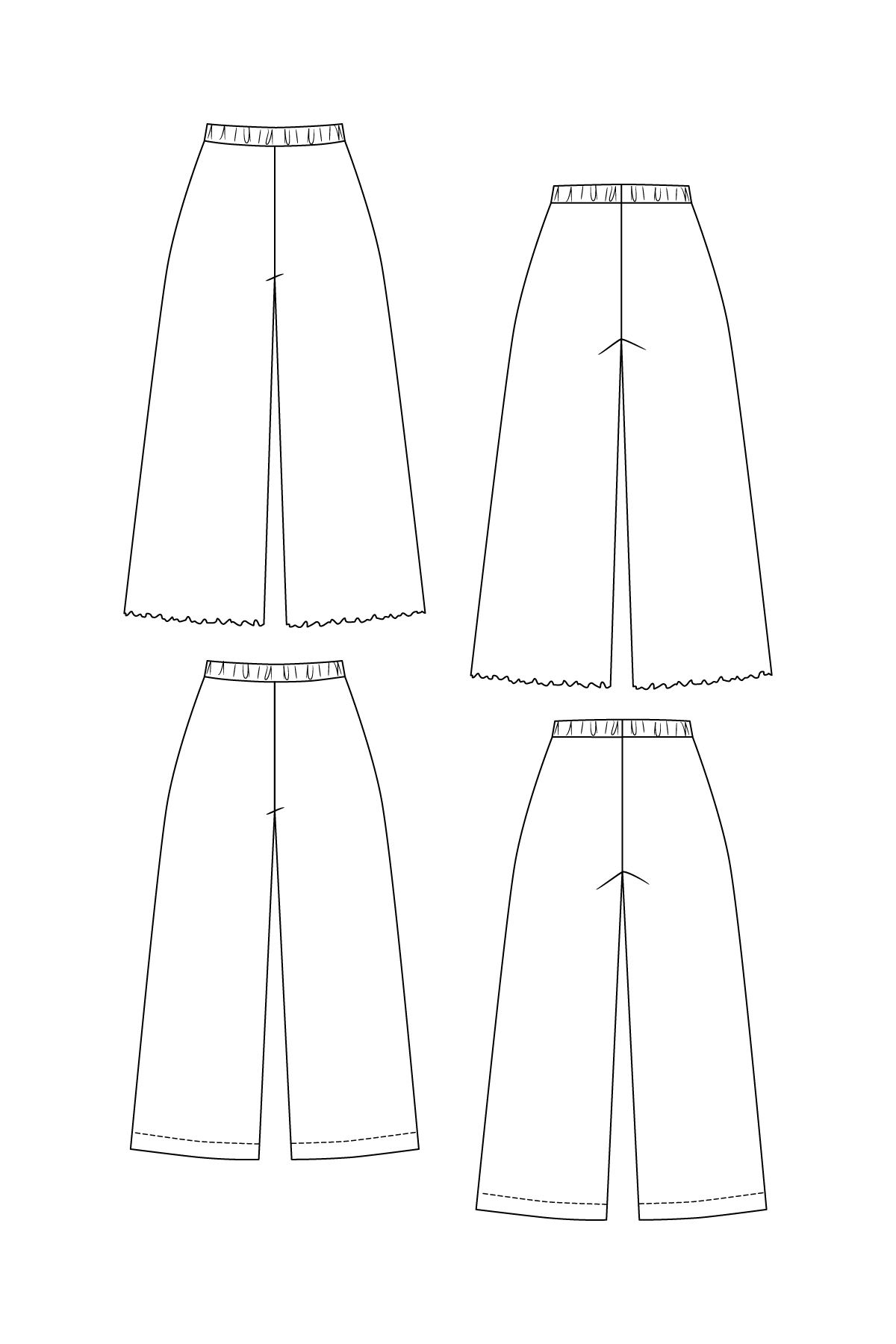 Olo Cozy Pants - PDF Pattern - Named Clothing