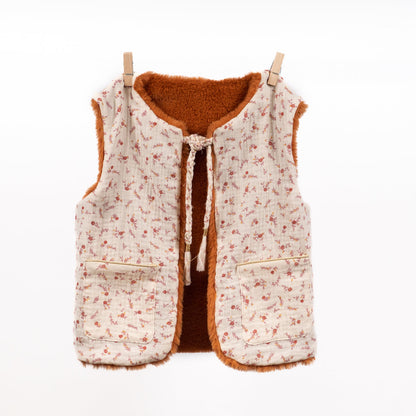 Vienne Vest Sewing Pattern - Baby 1M/4Y - Ikatee