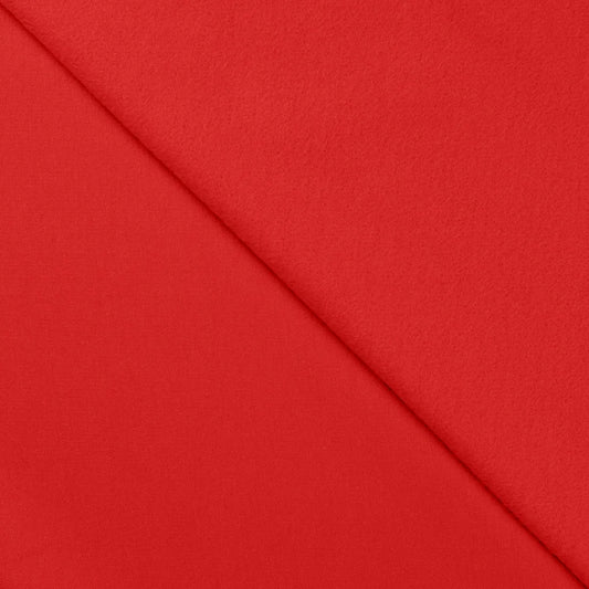 Red 150 - European Import - Brushed Stretch French Terry