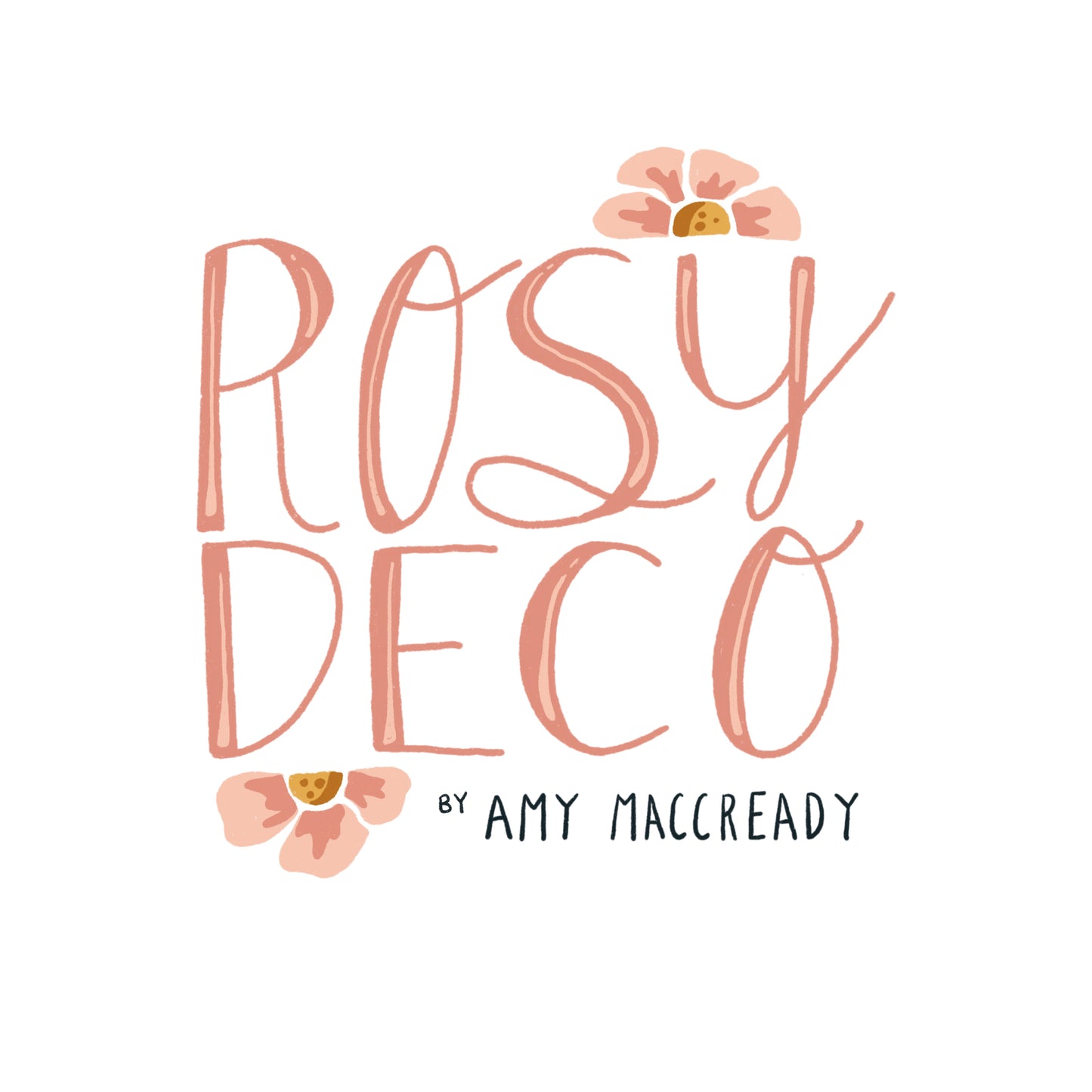 Danae - Rosy Deco - Amy MacCready - Cloud 9 Fabrics - Poplin