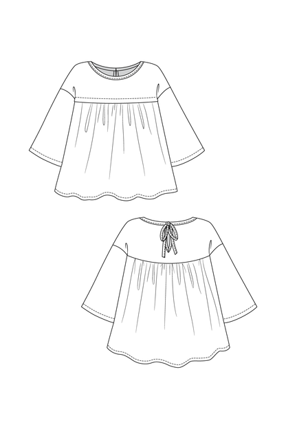 Syli Dress & Blouse - PDF Pattern - Named Clothing