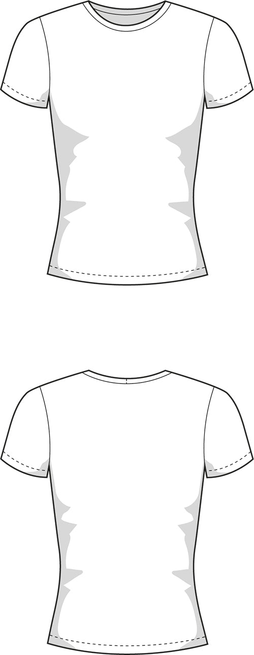 The Basic T-Shirt - Paper Sewing Pattern - Juliana Martejevs