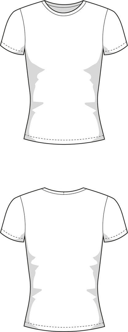 The Basic T-Shirt - Paper Sewing Pattern - Juliana Martejevs